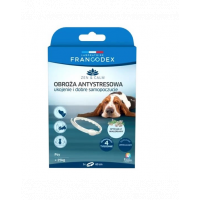 FRANCODEX Zgarda anti-stres cu valeriana pentru caini &lt; 25 kg 60 cm