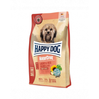 HAPPY DOG NaturCroq Mini Hrana caini talie mica, cu somon si orez 4kg