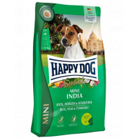 HAPPY DOG Sensible Mini India 4kg mazăre, orez și turmeric