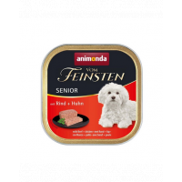 ANIMONDA Vom Feinsten Senior with Beef&amp;Chicken 150 g vita si pui pentru caini seniori, pate
