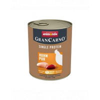ANIMONDA GranCarno Single Protein Adult Chicken pure 800 g hrana monoproteica cu pui, caini adulti