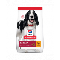 HILL'S Science Plan Adult Medium hrană uscată pentru câini de talie medie, cu pui 14 kg