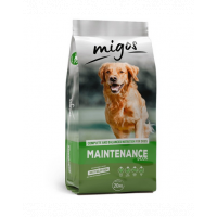 MIGOS Maintenance Plus 20 kg hrana caini cu activitate redusa, cu vitamine
