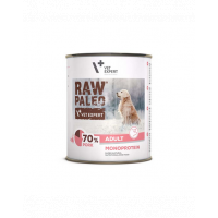 VETEXPERT Raw Paleo Pork Adult Can 800g Conserva caine, cu porc