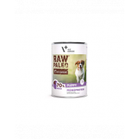 VETEXPERT Raw Paleo Duck Puppy Can Conserva hrana umeda pentru catei, cu rata 400g
