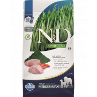 FARMINA N&amp;D Spirulina Adult Medium&amp;Maxi Lamb &amp; Wolfberry 2 kg Hrana uscata pentru caini, cu miel si spirulina