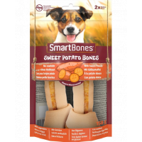 SmartBones Sweet Potato Medium Recompense pentru caini de talie medie, cartofi dulci si piept de pui 2 buc.