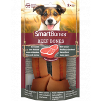 SmartBones Beef Medium recompensă pentru câini de talie medie, carne de vită 2 buc.