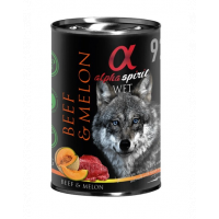 ALPHA SPIRIT Beef with melon Carne de vită cu pepene galben 400 g