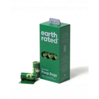 EARTH RATED Saci colectare excremente, parfum lavanda 21 role
