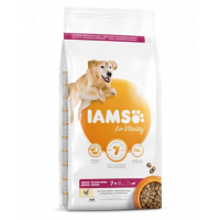 IAMS For Vitality Senior hrana uscata pentru caini seniori de talie mare, cu pui, 3 kg