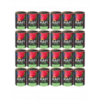 DOLINA NOTECI RAFI Hrana umeda caine, cu vanat 24x400 g
