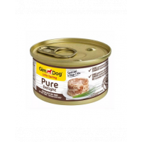 GIMDOG Pure Delight Chicken&amp;Beef 85 g pui si vita hrana caini adulti de rasa mica