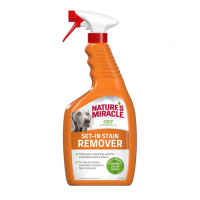 NATURE'S MIRACLE SET-IN OXY Stain&amp;Odour Remover Dog Spray impotriva petelor si mirosurilor, caini 709 ml