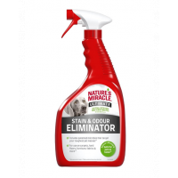 NATURE'S MIRACLE ULTIMATE Stain&amp;Odour Remover Dog Spray pentru indepartarea petelor si mirosurilor, caine 946 ml