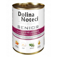DOLINA NOTECI Premium Senior cu carne de vită, morcovi și cimbru 400g