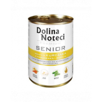 DOLINA NOTECI Premium Senior, cu pui, morcovi și busuioc 400g