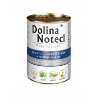 DOLINA NOTECI Premium cu cod și broccoli 400g