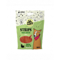 MR. BANDIT Strips Slim Snack caini fasii iepure 500 g