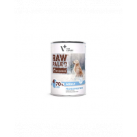 VETEXPERT Raw Paleo Cod Adult Can Hrana umeda caini adulti, cod 400g
