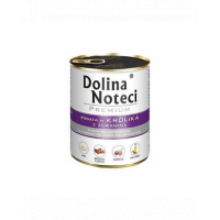 DOLINA NOTECI Premium bogat în iepure cu merișoare 800 g