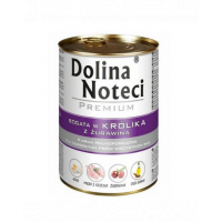 DOLINA NOTECI Premium bogat în iepure cu merișoare 400 g