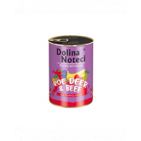 DOLINA NOTECI Premium SuperFood căprioară și vită 400 g