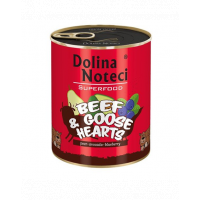 DOLINA NOTECI Premium SuperFood inimi de vită și gâscă 800 g