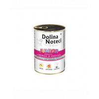 DOLINA NOTECI Premium Junior bogat în inimi de curcan 400 gr