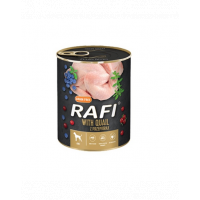 DOLINA NOTECI RAFI hrană umedă pentru câini, cu prepeliță 800 g