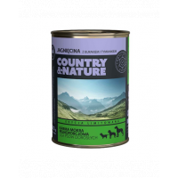 COUNTRY&amp;NATURE Hrana fara cereale caini adulti, miel 400 g