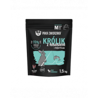 PAKA ZWIERZAKA Seventh Heaven Hrana pentru caini de talie medie, cu iepure si somon 1,5kg