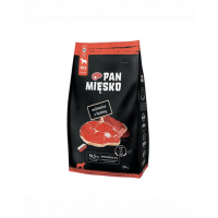 PAN MIĘSKO Sac hrana caini talie mica, cu vita si capra 20kg