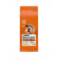 DOG CHOW Mature Senior hrana caini adulti si seniori, pui 14kg