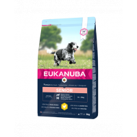 EUKANUBA Caring Senior Medium Breed hrana uscata caini seniori talie medie, bogat in pui 3kg