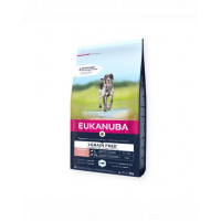 EUKANUBA Grain Free Senior Large Ocean Fish 3 kg bogat in peste oceanic, hrana caini senior rasa mare