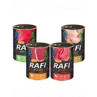 DOLINA NOTECI Rafi Premium Mix Mancare umeda caini, mix sortimente 24x400g