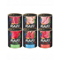 DOLINA NOTECI Rafi Premium Mix conserve pentru caini adulti 24x800g