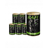 DOLINA NOTECI Rafi Classic Conserve caine adult, cu vanat si morcovi 20x1240g