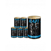 DOLINA NOTECI Rafi Classic hrana umeda caini adulti, cu carne de miel 1240 g x 6 buc.
