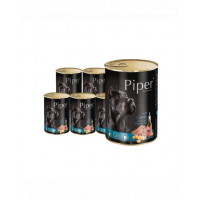 DOLINA NOTECI PIPER Mancare umeda pentru caini adulti, cu miel, morcovi si orez brun 24x400 g