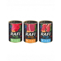 DOLINA NOTECI RAFI Conserve pentru caine adult, mix sortimente 36x400g