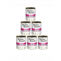 DOLINA NOTECI Premium Bogata in curcan 6x800g conserve caini