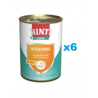 RINTI Canine Intestinal chicken 6 x 400 g cu pui, pentru caini