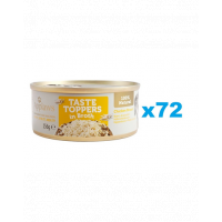 APPLAWS Taste Toppers Mancare umeda pentru caini, cu piept de pui in sos 72x156 g