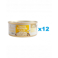 APPLAWS Taste Toppers Set de conserve hrana caine, cu pui in sos 12x156 g