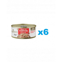 APPLAWS Taste Toppers Set hrana umeda caine, cu piept de pui si carne de vita in aspic 6x156 g
