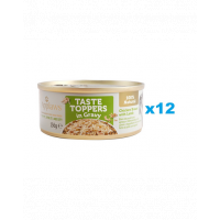 APPLAWS Taste Topper Conserve pentru caine, cu piept de pui cu miel in sos 12x156 g