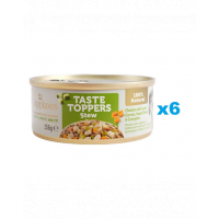 APPLAWS Taste Troppers Tocanita caine, cu pui, miel si morcov 6x156 g