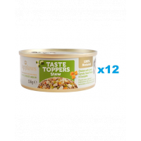 APPLAWS Taste Troppers Conserve Tocanita pentru caini, cu pui, miel si morcovi 12x156 g